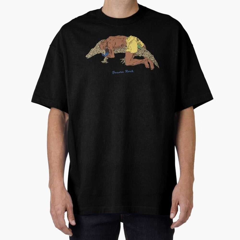 jacare rock Oversized T-Shirt Relive the Noise and Pride of FIFA World Cup 2026 Group Stage for Fans of Messi, Neymar and Mbappe and England, France and Netherlands, Bringing Worldwide Fan Energy, Dramatic Goals, Stadium Lights and Championship