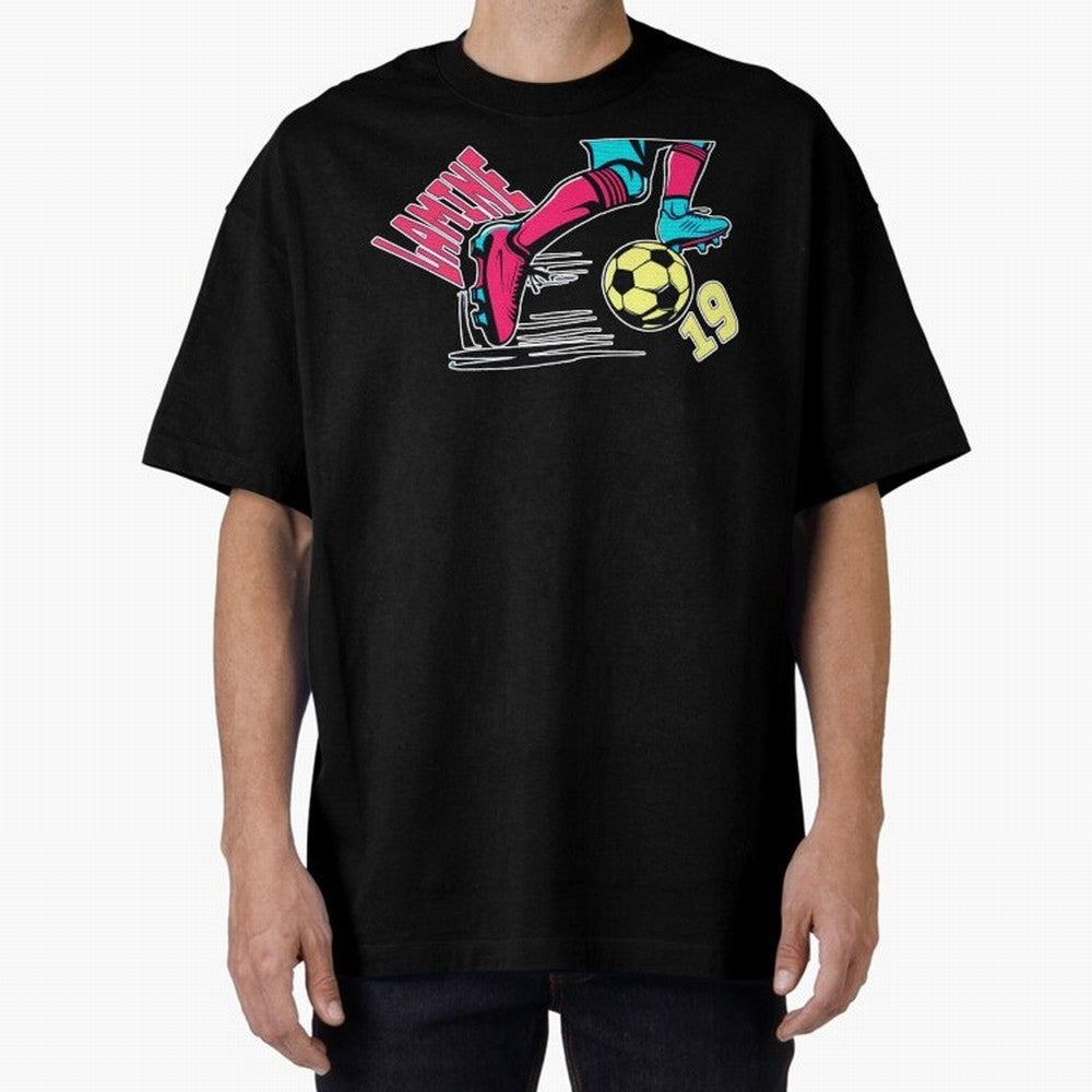 Lamine Yamal Oversized T-Shirt Celebrate Soccer Greatness during FIFA World Cup 2026 Group Stage Inspired by Cristiano Ronaldo, England, France and Netherlands Energy, Soccer Culture, Superstar Moments, National Team Dreams and Competitive Fire;