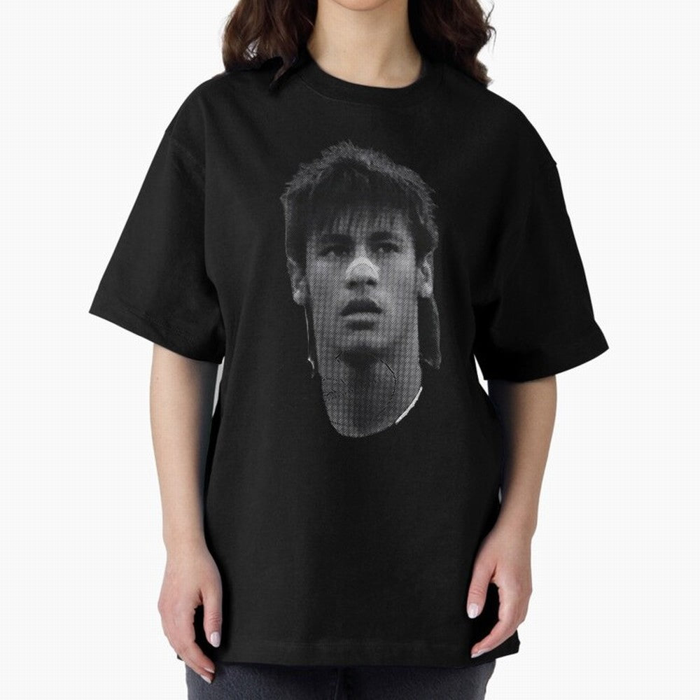 Neymar Vintage Tshirt Oversized T-Shirt Celebrate Unforgettable Nights in FIFA World Cup 2026 for Fans of Haaland and Mbappe and Spain, Bringing Soccer Culture, Superstar Moments, National Team Dreams and Competitive Fire; Ideal for Football Dads,
