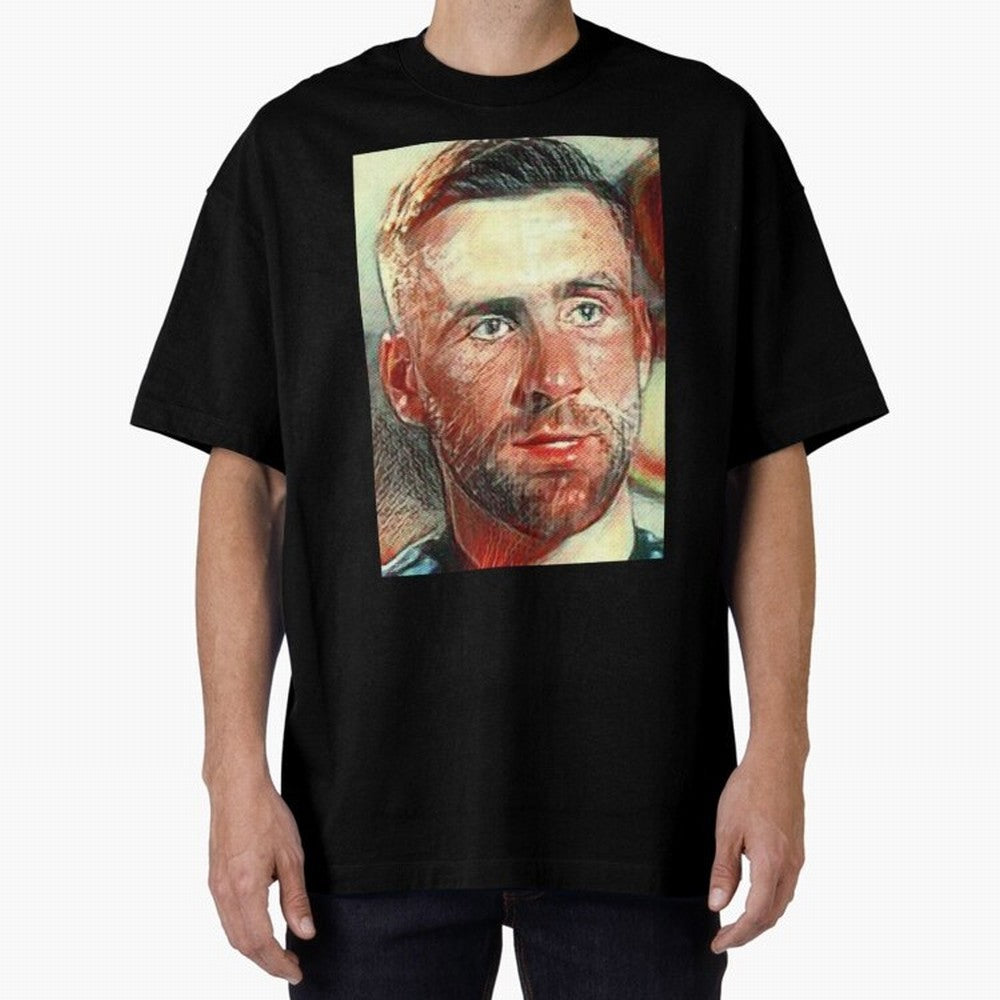 Luke Shaw Oversized T-Shirt Celebrate the Biggest Stage of the FIFA World Cup 2026 Journey through Mbappe Highlights, Brazil, Portugal and Argentina Pride, Stadium Chants, National Pride, Trophy Dreams and Unforgettable Football Memories; Created