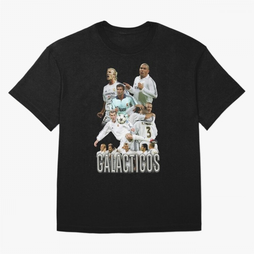 Galacticos Real Madrid Oversized T-Shirt Support Your Favorite Stars during Global Football Passion for FIFA World Cup 2026, Centered on Mbappe, Brazil, Portugal and Argentina, Global Supporter Spirit, Legendary Goals, National Colors and