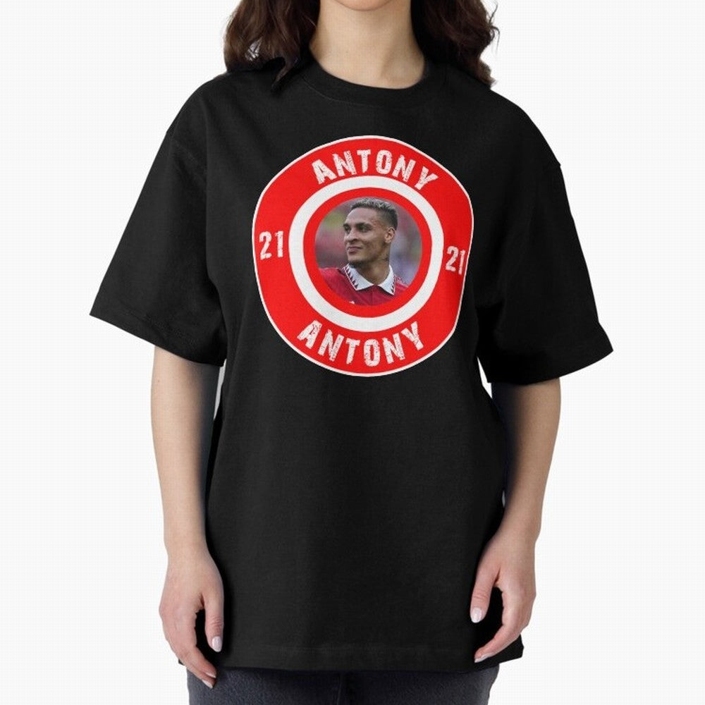 Antony Oversized T-Shirt Back the Journey through FIFA World Cup 2026 Driven by Neymar, Haaland and Cristiano Ronaldo, England and Germany Energy, Game Day Rituals, Football Legends, Country Pride and the Road to the Final; Great for Supporters Who