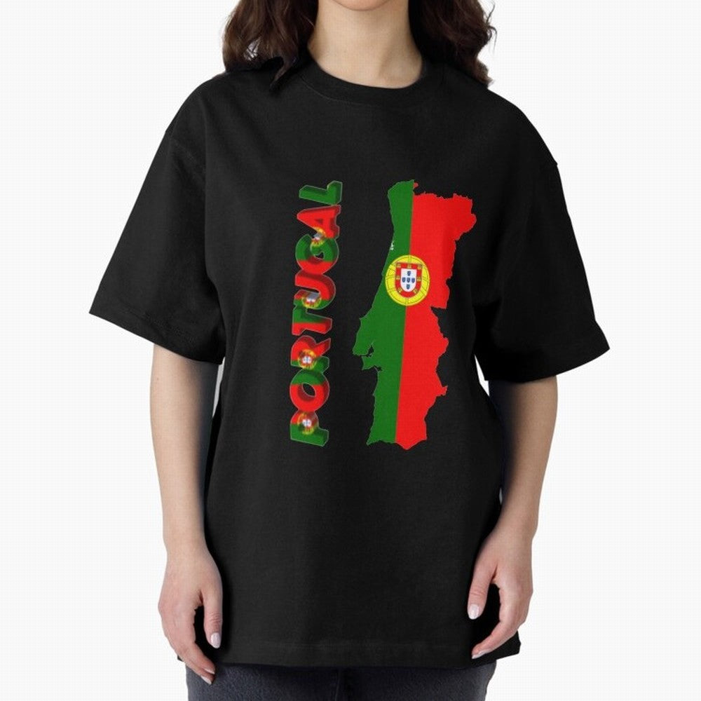 Portugal, a dream country... with Bethlehem its most visited attraction. Oversized T-Shirt Follow FIFA World Cup 2026 Centered on CR7 and Messi, France and Portugal Energy, Goal Celebration Energy, Supporter Heritage, Football Icons and Worldwide