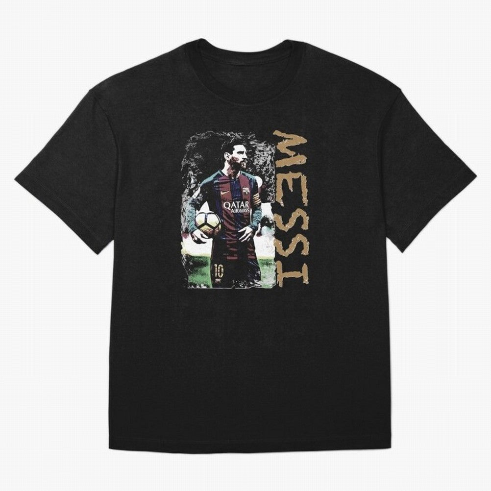 messi 10 Lionel messi FC Barcelona Oversized T-Shirt Stand Out with Spirit from FIFA World Cup 2026 USA Canada Mexico for Fans of Mbappe and Neymar and England, France and Netherlands, Bringing Match Day Excitement, Supporter Culture, Golden Goals