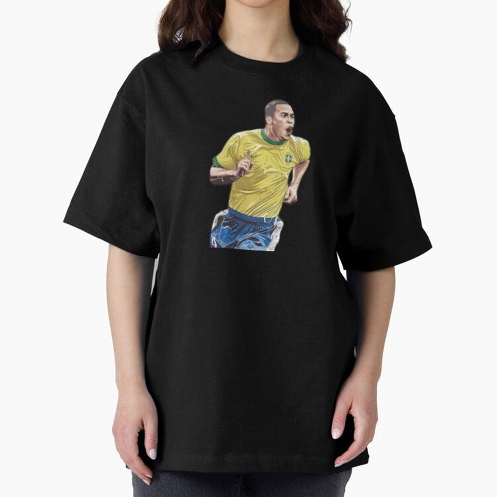 Ronaldo Oversized T-Shirt Show Support during the FIFA World Cup 2026 USA Canada Mexico Journey through Messi Highlights, Argentina Pride, Championship Spirit, Famous Goals, Roaring Crowds and International Football Unity; Made for Die Hard