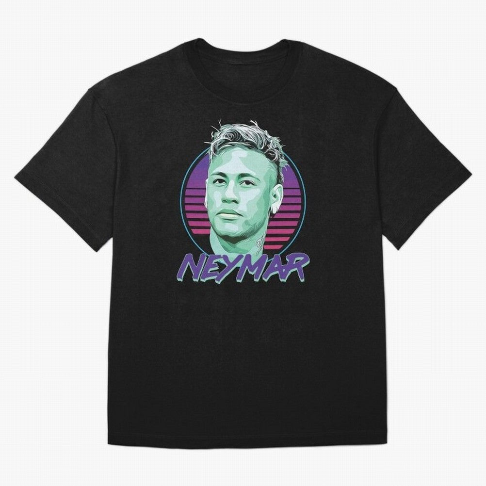 Neymar JR Oversized T-Shirt Build FIFA World Cup 2026 Group Stage for Fans of Cristiano Ronaldo and England and Germany, Bringing Vintage Soccer Flavor, Modern Football Stars, National Flags and Final Night Emotion; Built for Supporters Chasing