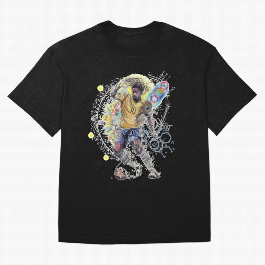 Ronaldin Football Player Oversized T-Shirt Follow the Final Road of Match Day Hype around FIFA World Cup 2026, Cristiano Ronaldo, Haaland and CR7, Netherlands, Sports Nostalgia, International Competition, Famous Players and Unforgettable Victories;