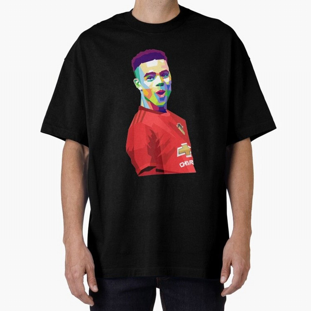 Mason Greenwood Oversized T-Shirt Feel International Energy from Global Football Passion for FIFA World Cup 2026 USA Canada Mexico, Made for Messi, Neymar and Mbappe, Argentina, Goal Celebration Energy, Supporter Heritage, Football Icons and
