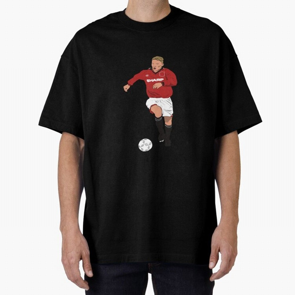 Scott McTominay 95_96 Kit Oversized T-Shirt Celebrate the Stars of Global Football Passion for FIFA World Cup 2026 USA Canada Mexico, Inspired by Haaland, Spain, Vintage Soccer Flavor, Modern Football Stars, National Flags and Final Night Emotion;