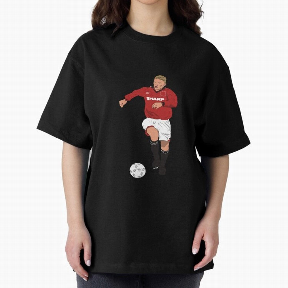 Scott McTominay 95_96 Kit Oversized T-Shirt Celebrate the Stars of Global Football Passion for FIFA World Cup 2026 USA Canada Mexico, Inspired by Haaland, Spain, Vintage Soccer Flavor, Modern Football Stars, National Flags and Final Night Emotion;
