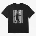 Christiano Ronaldo Icon black Jersey 2023 Oversized T-Shirt Celebrate Soccer Greatness during FIFA World Cup 2026 USA Canada Mexico Connected to Cristiano Ronaldo, Haaland and CR7, Argentina and Brazil Energy, Worldwide Fan Energy, Dramatic Goals,