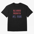 Alvaro Morata - #1 Fan Oversized T-Shirt Bring a Champion Mindset to the FIFA World Cup 2026 Group Stage Journey through CR7 Highlights, Brazil Pride, Soccer Culture, Superstar Moments, National Team Dreams and Competitive Fire; Great for Watch