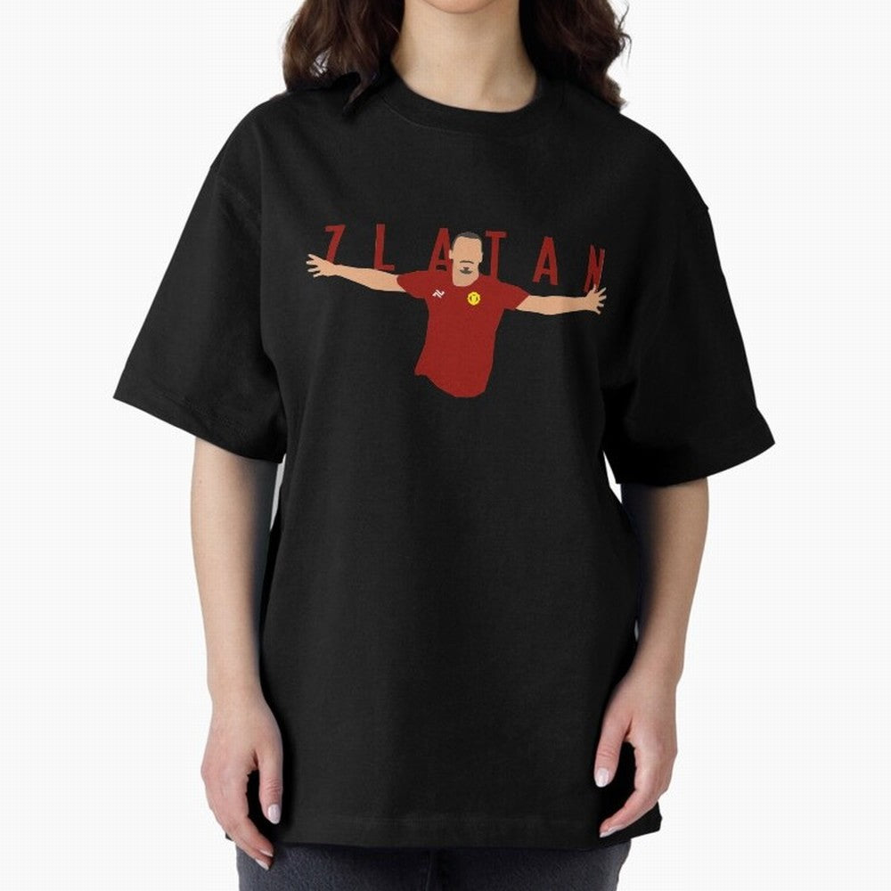 Zlatan Oversized T-Shirt Back the Journey through FIFA World Cup 2026 USA Canada Mexico Inspired by Haaland, Germany Energy, Global Supporter Spirit, Legendary Goals, National Colors and Tournament Celebration; Great for Supporters Who Love