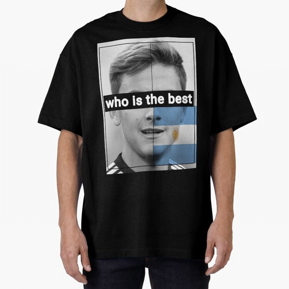 dybala Oversized T-Shirt Show Your Tournament Heart for Match Day Hype around FIFA World Cup 2026, CR7 and Messi, Brazil, Portugal and Argentina, Retro Football Energy, Iconic Rivalries, Trophy Chase Drama and Stadium Atmosphere; Ideal for