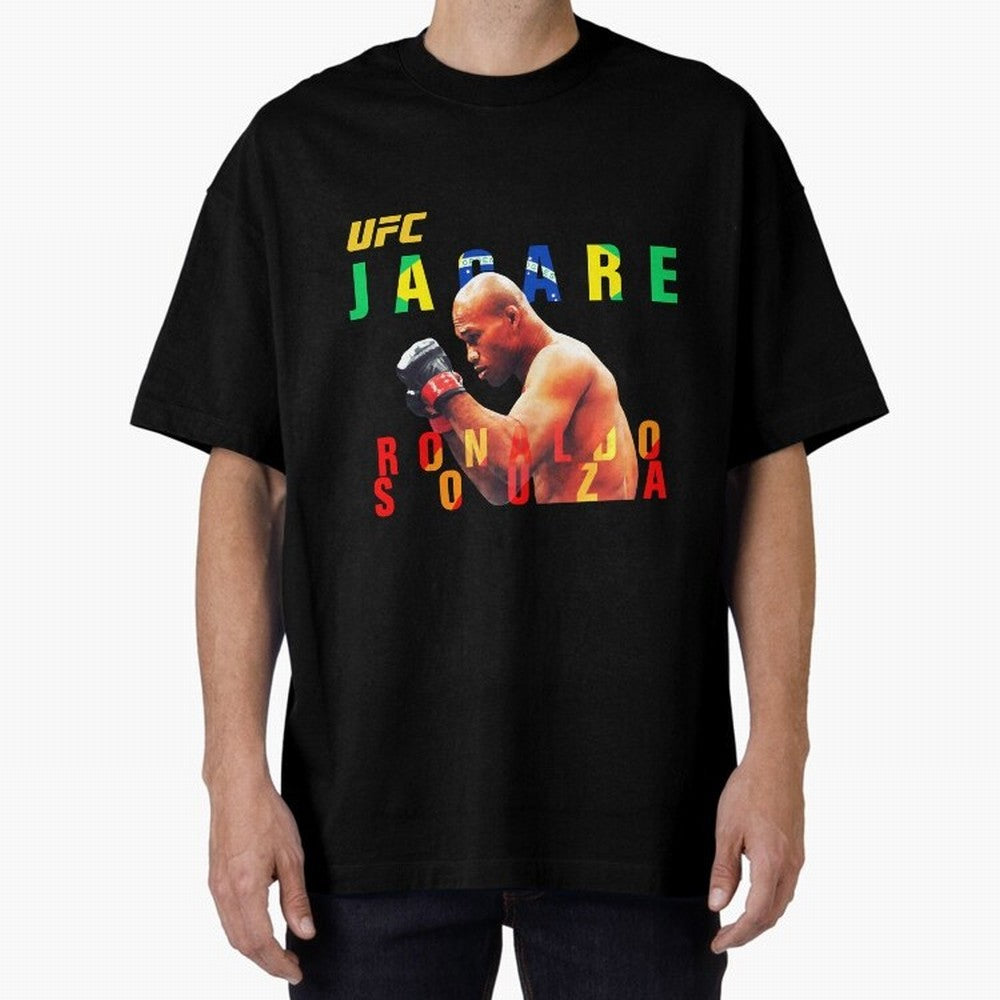 Ronaldo Jacare Souza MMA UFC 256 Oversized T-Shirt Upgrade FIFA World Cup 2026 USA Canada Mexico Driven by Cristiano Ronaldo, Haaland and CR7, Netherlands Energy, Football History, Final Match Energy, Crowd Noise and Once in a Lifetime Moments;