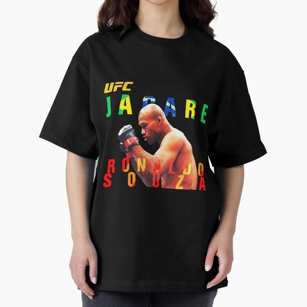 Ronaldo Jacare Souza MMA UFC 256 Oversized T-Shirt Upgrade FIFA World Cup 2026 USA Canada Mexico Driven by Cristiano Ronaldo, Haaland and CR7, Netherlands Energy, Football History, Final Match Energy, Crowd Noise and Once in a Lifetime Moments;