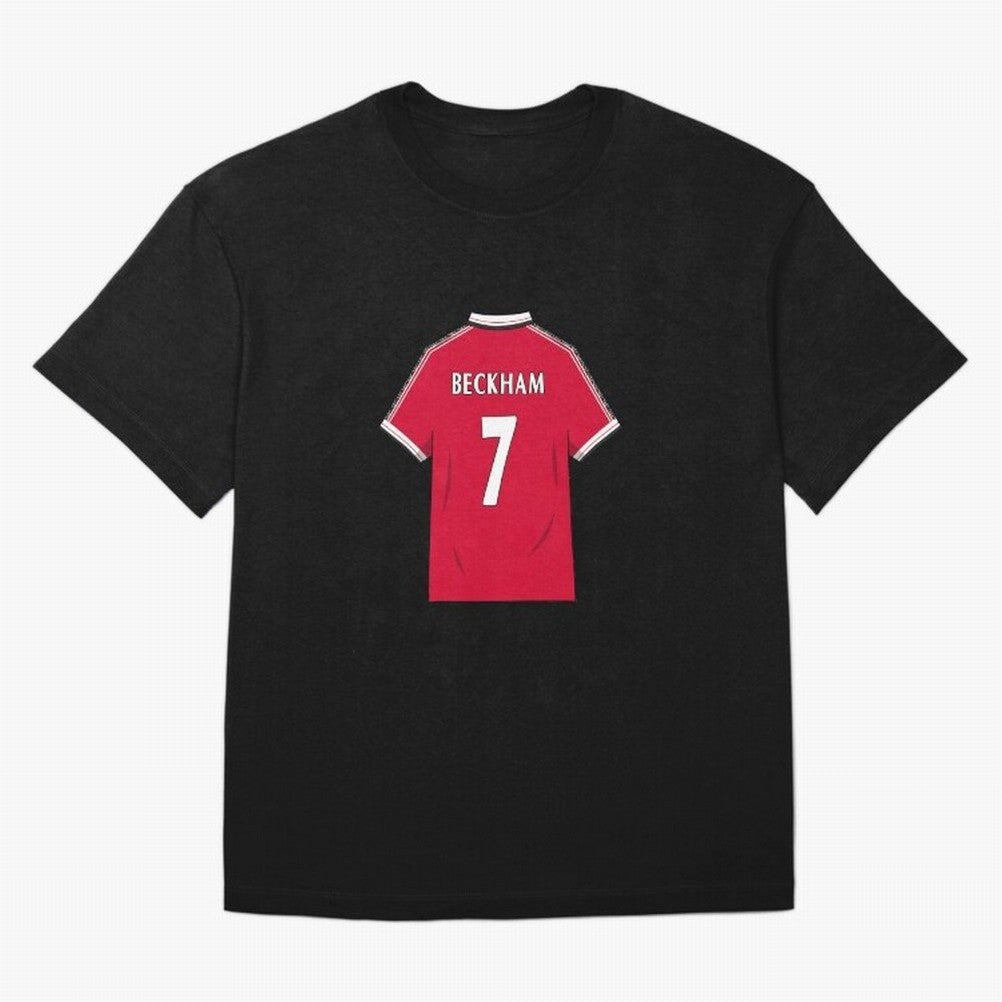 David Beckham 1999 Jersey Oversized T-Shirt Fuel Your Fan Pride for Match Day Hype around FIFA World Cup 2026 Group Stage, Cristiano Ronaldo, Argentina and Brazil, Worldwide Fan Energy, Dramatic Goals, Stadium Lights and Championship Celebrations;