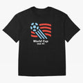 World Cup USA 94 Oversized T-Shirt Carry the Colors and Pride of Global Football Passion for FIFA World Cup 2026, Connected to Mbappe and Neymar, France and Portugal, Match Day Excitement, Supporter Culture, Golden Goals and Global Football