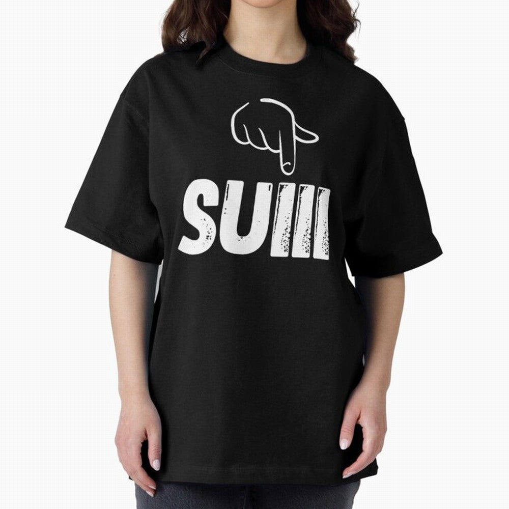 say suiiiii Oversized T-Shirt Celebrate the Stars of the FIFA World Cup 2026 Group Stage Journey through Mbappe and Neymar Highlights, Argentina and Brazil Pride, Tournament Hype, Historic Matchups, Family Viewing Parties and Global Sports Pride;