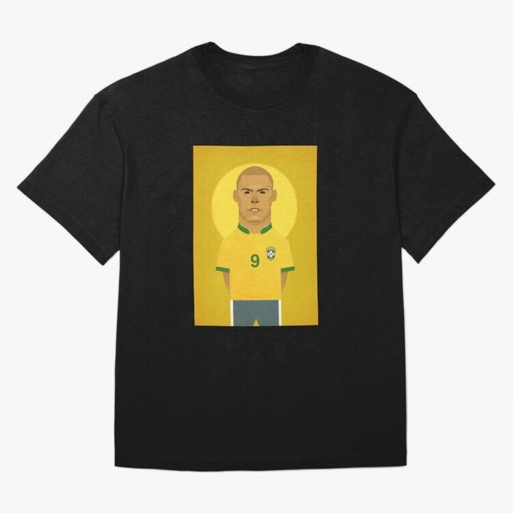 Brazilian Football Player from Milano Oversized T-Shirt Carry Match Day Hype around FIFA World Cup 2026, Cristiano Ronaldo, Haaland and CR7, Portugal, Sports Nostalgia, International Competition, Famous Players and Unforgettable Victories; Ideal