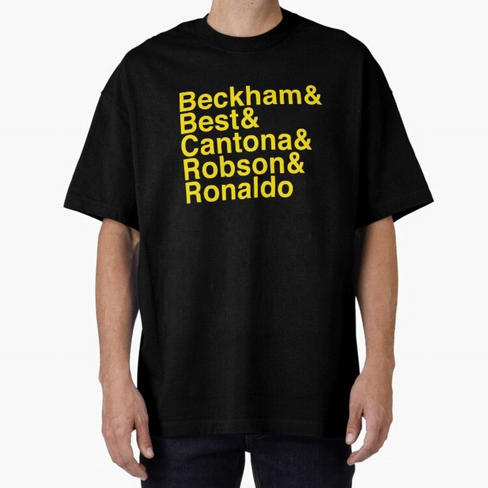 Man Utd Star Players Oversized T-Shirt Turn Football Passion into Match Day Hype around FIFA World Cup 2026 USA Canada Mexico, Haaland, England and Germany, Match Day Excitement, Supporter Culture, Golden Goals and Global Football Passion; Ideal