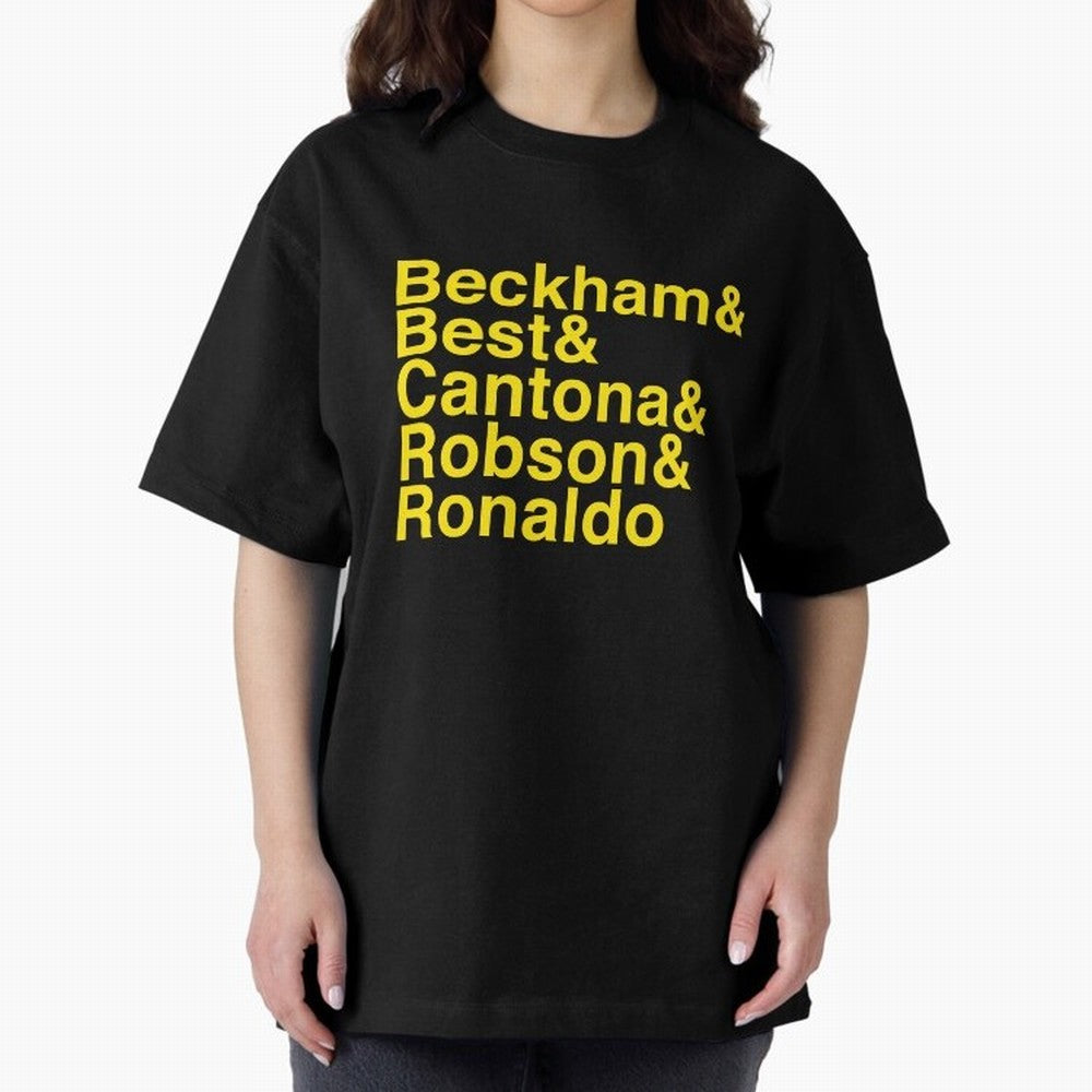 Man Utd Star Players Oversized T-Shirt Turn Football Passion into Match Day Hype around FIFA World Cup 2026 USA Canada Mexico, Haaland, England and Germany, Match Day Excitement, Supporter Culture, Golden Goals and Global Football Passion; Ideal