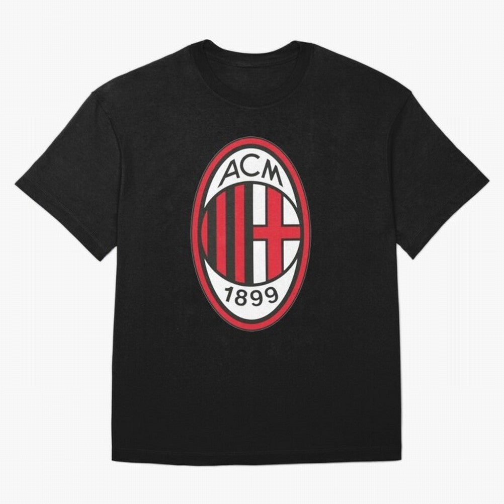 milan black n red Oversized T-Shirt Show Up for the Glory of FIFA World Cup 2026 USA Canada Mexico Spirit, Inspired by Portugal, Haaland, Retro Football Energy, Iconic Rivalries, Trophy Chase Drama and Stadium Atmosphere; Perfect for Supporters Who