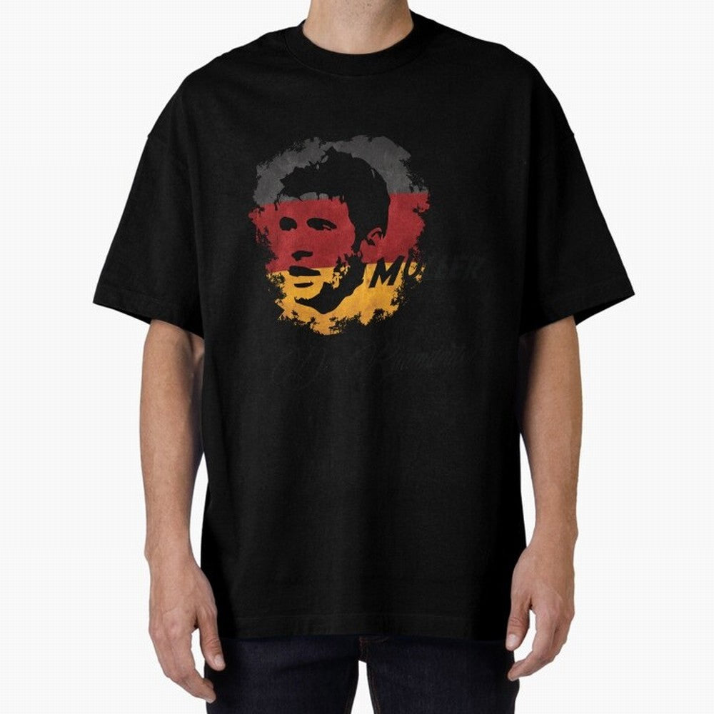 Germany Thomas Muller World Cup 2014 Oversized T-Shirt Bring Bold Fan Energy to FIFA World Cup 2026 Group Stage Spirit, Built around France and Portugal, Messi and Cristiano Ronaldo, Global Supporter Spirit, Legendary Goals, National Colors and