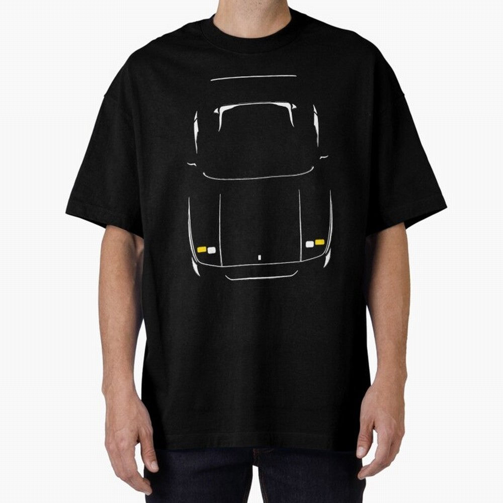 Ferrari F40 F40 Simple Body Cut Oversized T-Shirt Celebrate Supporters United by Match Day Hype around FIFA World Cup 2026, Mbappe, Argentina, Soccer Culture, Superstar Moments, National Team Dreams and Competitive Fire; Great for Supporters Who