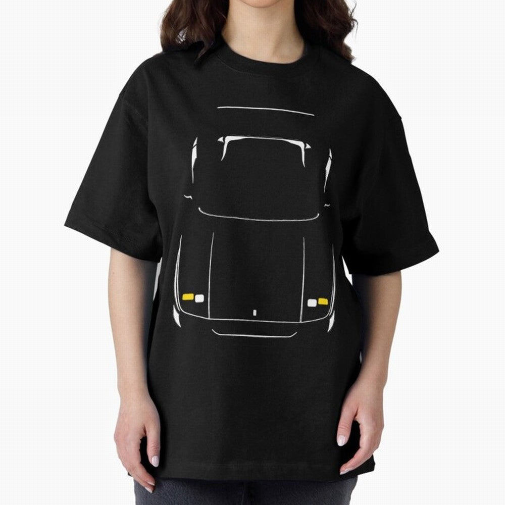 Ferrari F40 F40 Simple Body Cut Oversized T-Shirt Celebrate Supporters United by Match Day Hype around FIFA World Cup 2026, Mbappe, Argentina, Soccer Culture, Superstar Moments, National Team Dreams and Competitive Fire; Great for Supporters Who