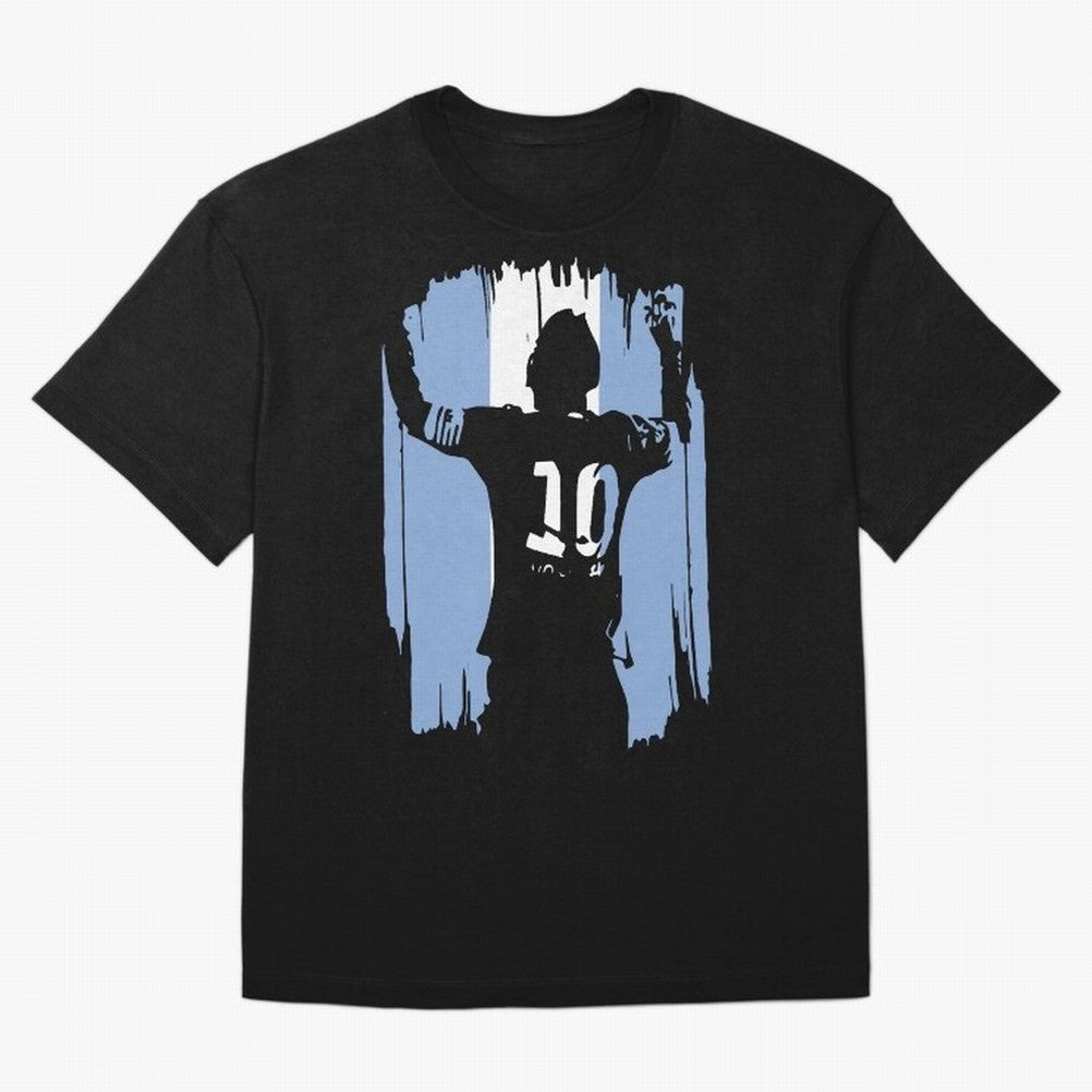 Messi The GOAT Classic T-Shirt Show Championship Spirit for FIFA World Cup 2026 for Fans of Cristiano Ronaldo, Haaland and CR7 and Argentina and Brazil, Bringing Soccer Culture, Superstar Moments, National Team Dreams and Competitive Fire; Perfect