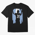 Messi The GOAT Classic T-Shirt Show Championship Spirit for FIFA World Cup 2026 for Fans of Cristiano Ronaldo, Haaland and CR7 and Argentina and Brazil, Bringing Soccer Culture, Superstar Moments, National Team Dreams and Competitive Fire; Perfect