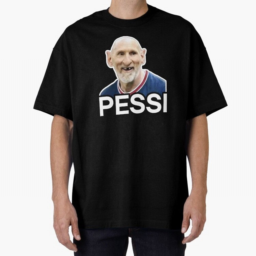 PESSI MEME Classic T-Shirt Experience FIFA World Cup 2026 Group Stage Driven by Messi and Cristiano Ronaldo, Portugal, Spain and Germany Energy, Supporter Pride, Iconic Celebrations, Legendary Names and Global Match Day Energy; Made for Collectors