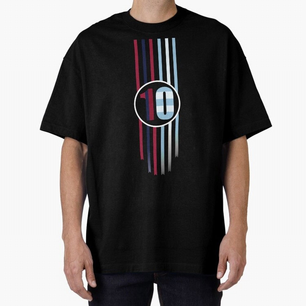 Leo Messi 10 Barca / Argentina Classic T-Shirt Celebrate Fan Culture around Match Day Hype around FIFA World Cup 2026 USA Canada Mexico, Cristiano Ronaldo, England, France and Netherlands, Champion Mindset, Group Stage Buzz, Knockout Tension and