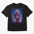 Messi: The Maestro Classic T-Shirt Honor the Beautiful Game during FIFA World Cup 2026 Group Stage Capturing Cristiano Ronaldo, Argentina and Brazil Energy, Soccer Culture, Superstar Moments, National Team Dreams and Competitive Fire; Great for