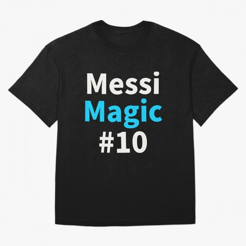 Messi Magic #10 Classic T-Shirt Live the Energy of Match Day Hype around FIFA World Cup 2026 USA Canada Mexico, Messi, CR7 and Mbappe, Spain and Netherlands, Fan Favorite Moments, National Team Passion, Big Match Drama and Soccer History; Made for