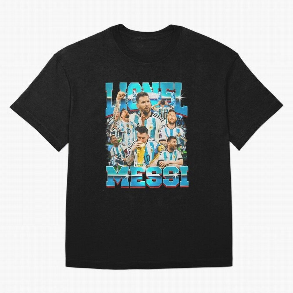 Lionel Messi Bootleg Essential T-Shirt Remember FIFA World Cup 2026 Connected to Mbappe and Neymar, England and Germany Energy, Stadium Memories, Football Loyalty, International Chants and Championship Tradition; Perfect for Supporters Who Want