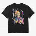 MESSI10 Oversized T-Shirt Live for the Drama of FIFA World Cup 2026 USA Canada Mexico Spirit, Inspired by Argentina, France and Brazil, CR7 and Messi, Retro Football Energy, Iconic Rivalries, Trophy Chase Drama and Stadium Atmosphere; Great for
