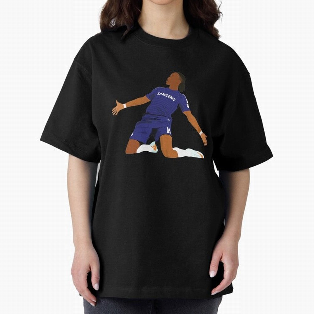 Drogba Classic T-Shirt Celebrate Classic Football Spirit in Match Day Hype around FIFA World Cup 2026, Neymar, Haaland and Cristiano Ronaldo, Brazil, Portugal and Argentina, Worldwide Fan Energy, Dramatic Goals, Stadium Lights and Championship
