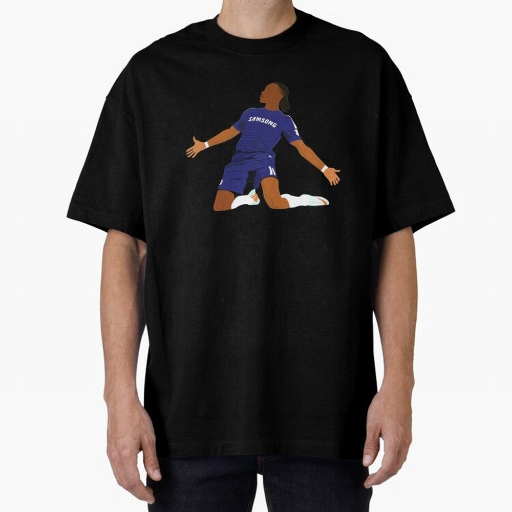 Drogba Classic T-Shirt Celebrate Classic Football Spirit in Match Day Hype around FIFA World Cup 2026, Neymar, Haaland and Cristiano Ronaldo, Brazil, Portugal and Argentina, Worldwide Fan Energy, Dramatic Goals, Stadium Lights and Championship