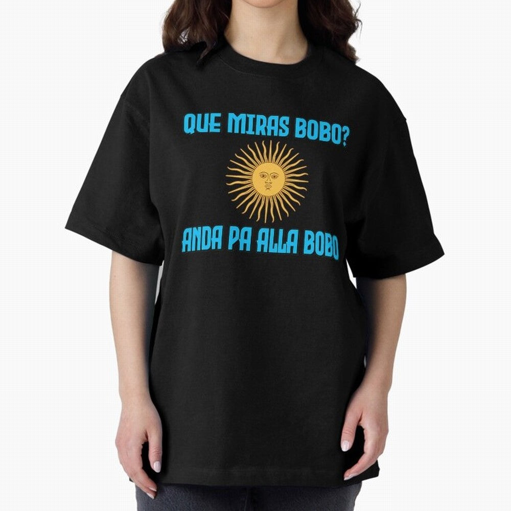 Que Miras Bobo Messi Argentina Flag Classic T-Shirt Follow the Final Road of Global Football Passion for FIFA World Cup 2026, Capturing Cristiano Ronaldo, Haaland and CR7, Brazil, Match Day Excitement, Supporter Culture, Golden Goals and Global