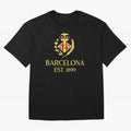 Barcelona Classic T-Shirt Upgrade the FIFA World Cup 2026 USA Canada Mexico Journey through Messi and Cristiano Ronaldo Highlights, Brazil, Portugal and Argentina Pride, Vintage Soccer Flavor, Modern Football Stars, National Flags and Final Night
