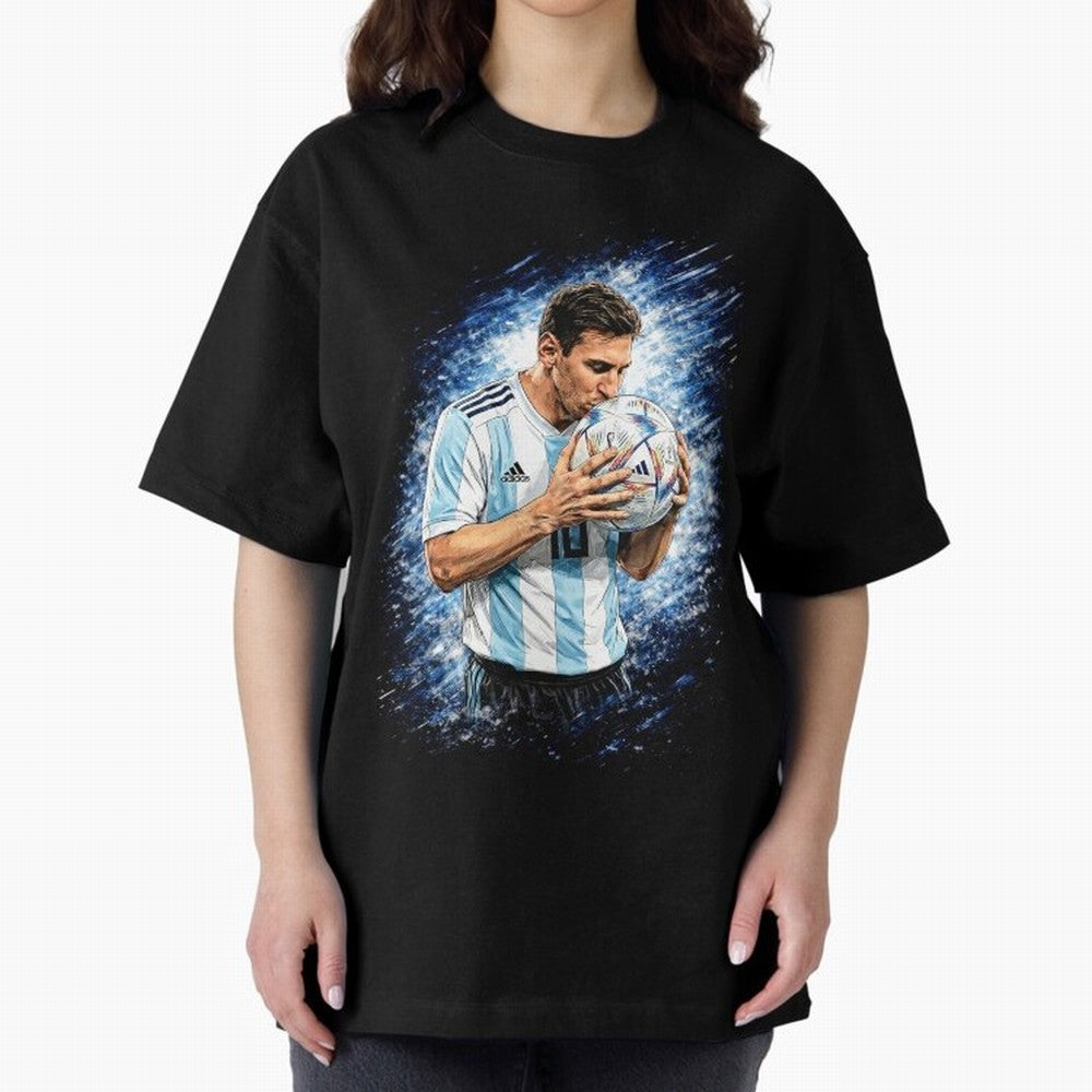 Messi Football Legend Pride Classic T-Shirt Represent Match Day Hype around FIFA World Cup 2026 Group Stage, Messi, Neymar and Mbappe, England, Football History, Final Match Energy, Crowd Noise and Once in a Lifetime Moments; Great for Watch