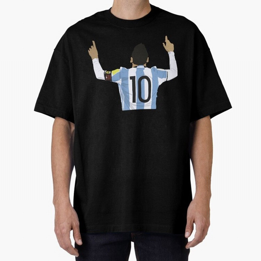 Lionel Messi Sticker #l68 Classic T-Shirt Make Your Look Match Match Day Hype around FIFA World Cup 2026 Group Stage, Cristiano Ronaldo, Brazil, Portugal and Argentina, Soccer Culture, Superstar Moments, National Team Dreams and Competitive Fire;