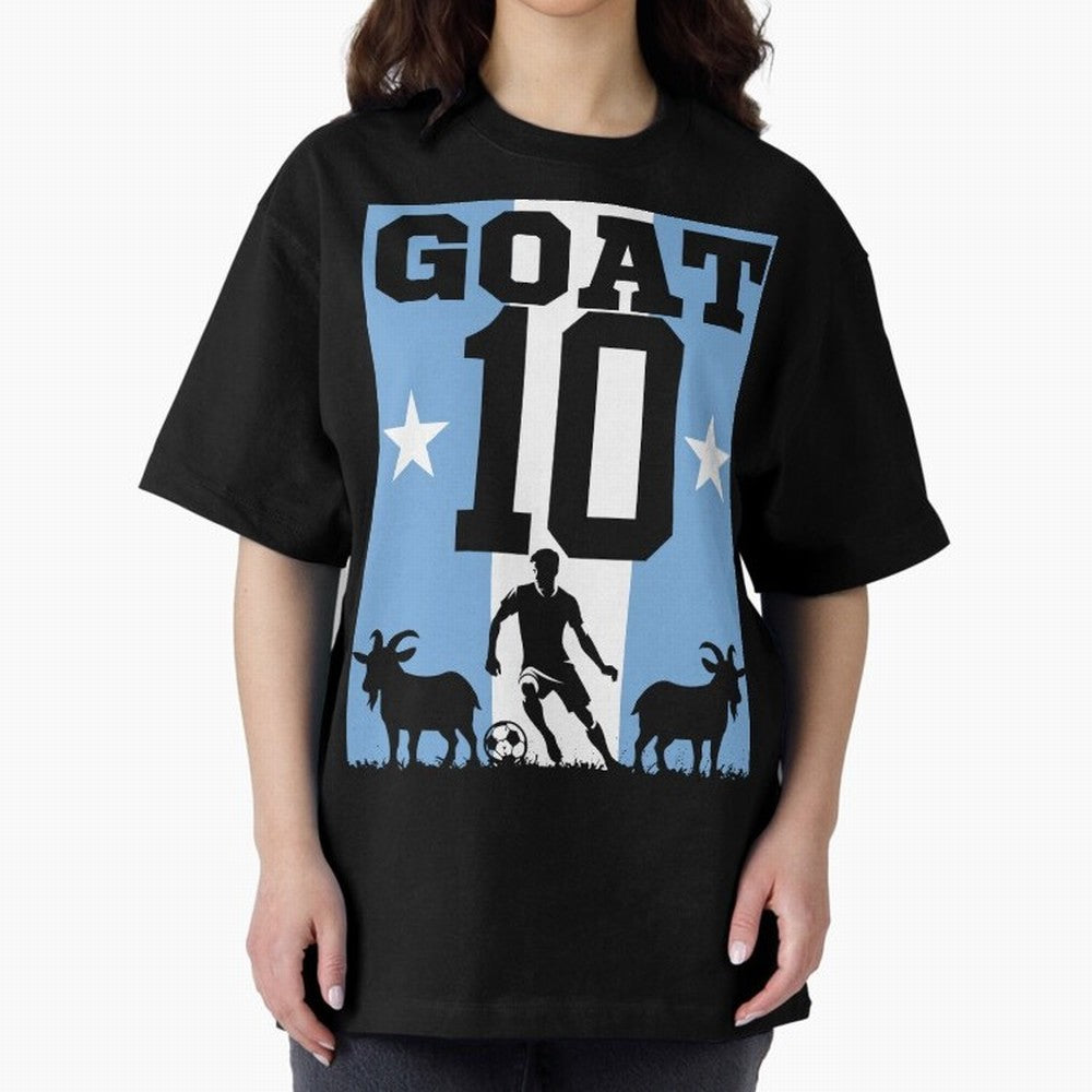 The Goat 10 Argentina World Cup 2026 Classic T-Shirt Feel the Heartbeat of FIFA World Cup 2026 Group Stage Connected to Haaland and Mbappe, England, France and Netherlands Energy, Football History, Final Match Energy, Crowd Noise and Once in a