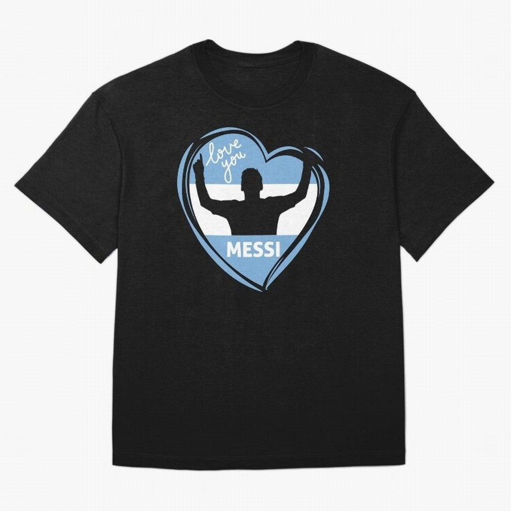Love Lionel Messi Classic T-Shirt Celebrate Football Dreams Across FIFA World Cup 2026 for Fans of Neymar and Argentina and Brazil, Bringing Match Day Excitement, Supporter Culture, Golden Goals and Global Football Passion; Made for Collectors Who