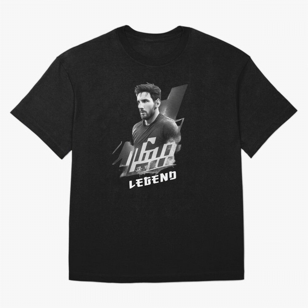 Football Legend Classic T-Shirt Follow the Road to FIFA World Cup 2026 USA Canada Mexico with Messi, Neymar and Mbappe, England and Germany Energy, Championship Spirit, Famous Goals, Roaring Crowds and International Football Unity; Built for