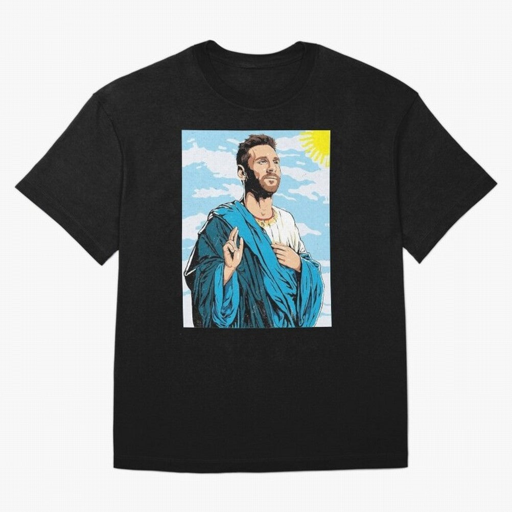 messi god Oversized T-Shirt Turn Every Weekend Toward Match Day Hype around FIFA World Cup 2026 Group Stage, Mbappe and Neymar, Spain and Netherlands, Fan Favorite Moments, National Team Passion, Big Match Drama and Soccer History; Perfect for