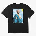 messi god Oversized T-Shirt Turn Every Weekend Toward Match Day Hype around FIFA World Cup 2026 Group Stage, Mbappe and Neymar, Spain and Netherlands, Fan Favorite Moments, National Team Passion, Big Match Drama and Soccer History; Perfect for