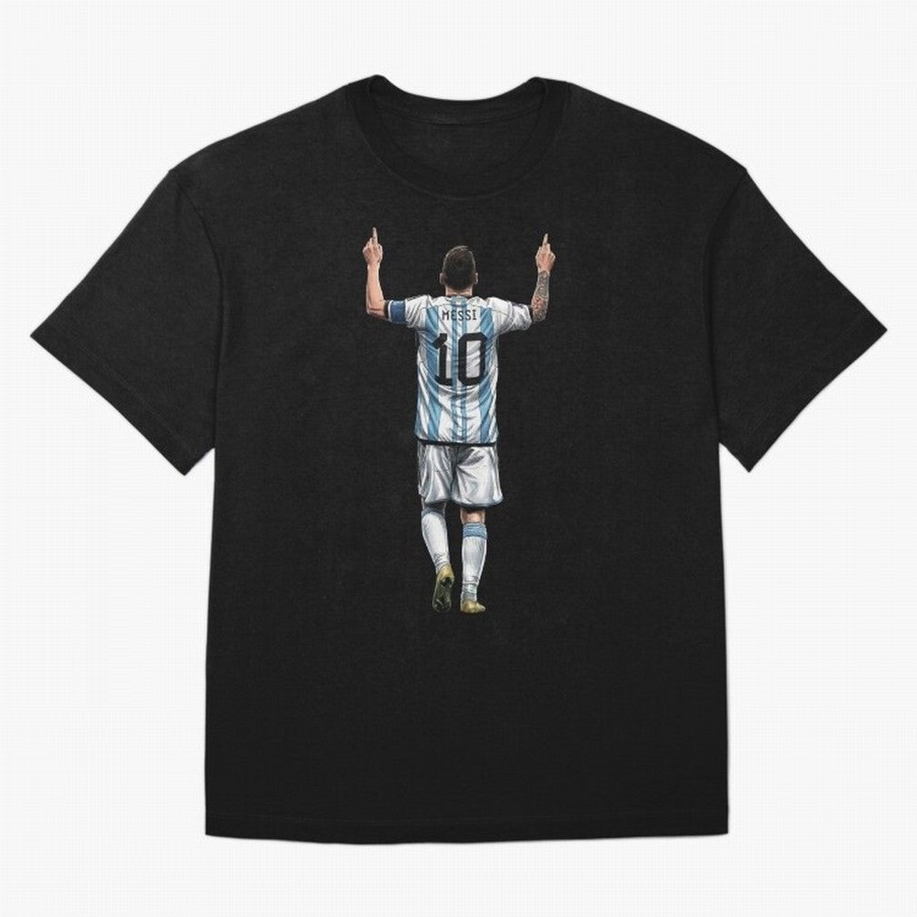 Lionel Messi Classic T-Shirt Stand Proud for Match Day Hype around FIFA World Cup 2026, Neymar, Haaland and Cristiano Ronaldo, France, Football History, Final Match Energy, Crowd Noise and Once in a Lifetime Moments; Great for Watch Parties, Sports